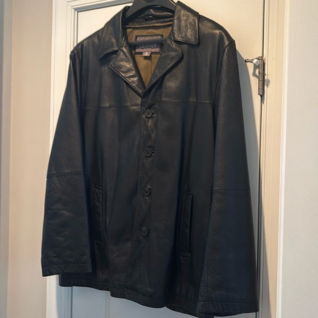 Black Leather Mens Jacket Black Leather Mens Jacket